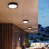 Waterproof Outdoor LED Corridor Ceiling Lamp providing bright illumination on a stylish outdoor ceiling.