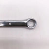 8mm Chrome Vanadium Metric Double End Wrench with a polished chrome finish for durability and strength.