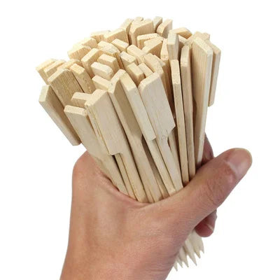 9cm Natural Bamboo Teppo Skewers