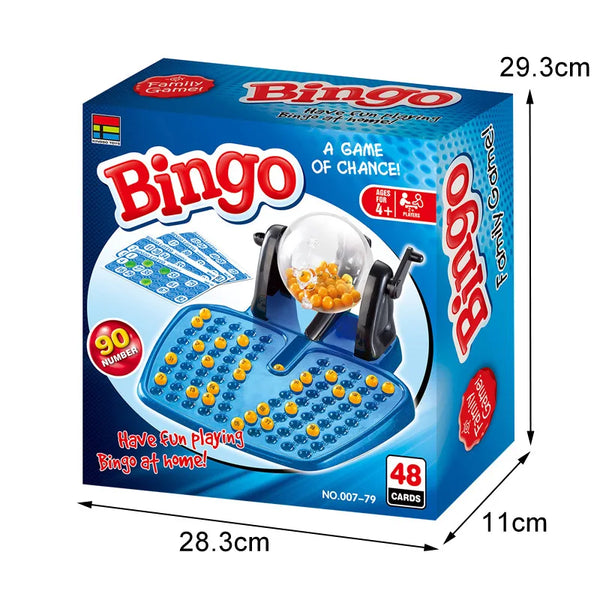 Bingo Lotto Rotary Cage Party Game