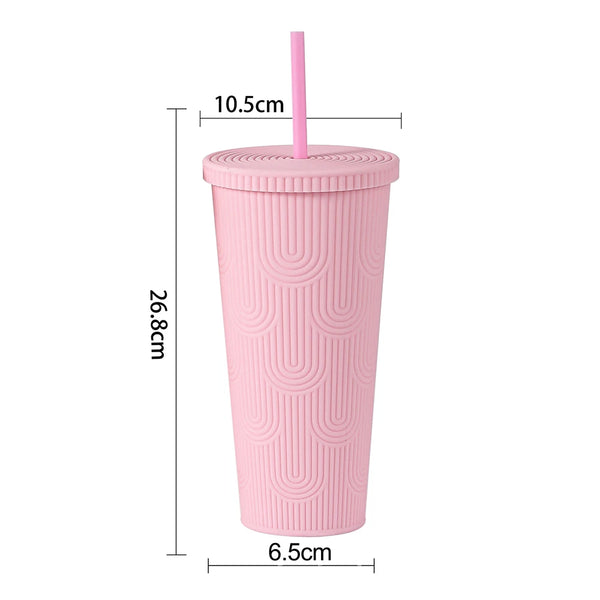 24oz Mermaid Scale Durian Tumbler