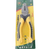 Professional 200mm Combination Steel Wire Pliers in packaging showcasing its durable design and comfy grip.