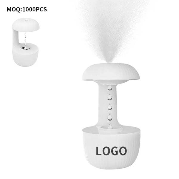 Anti Gravity Water Droplet Humidifier and Aromatherapy Diffuser