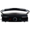 4-Slice Sandwich Press and Electric Contact Grill front view with indicator lights.