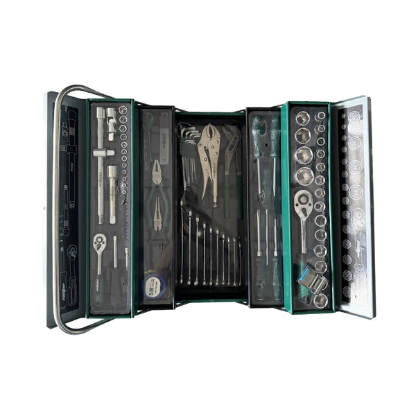 85 Piece Carbon Steel Socket and Wrench Set