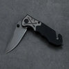 EDC Stainless Steel Pocket Knife with Belt Cutter