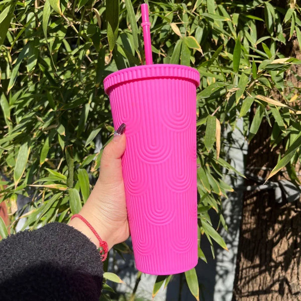 24oz Mermaid Scale Durian Tumbler