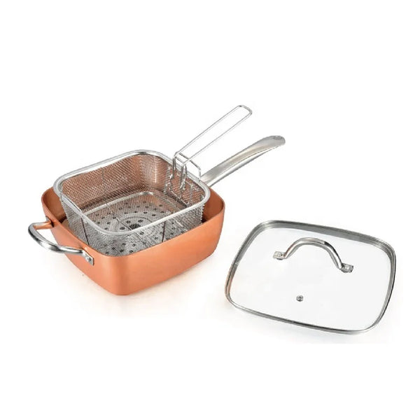 Copper Stone Multi-Function Frying Pan