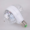 RGB Color Changing DJ Disco Light Projector bulb with a hexagonal lens design for dynamic lighting effects.