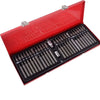 40 Piece Hex Allen Wrench Screwdriver Bit Set in a sturdy red case with various bit sizes arranged.