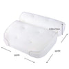 Non Slip Take Bath Pillow with Suction Cups, innovative bath accessory for comfort and support while bathing.