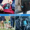 Portable Leak-Proof Dog Water Bottle and Bowl shown in use, easy to carry around for pet hydration.