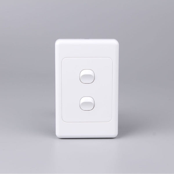 Classic 2 Gang Australian Standard Wall Switch