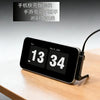 T-Shaped Design Type-C Portable Charging Accessory with digital clock display on a wooden surface.