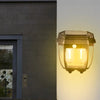 Outdoor Courtyard Solar Powered Wall Lamp