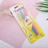 Razor Sharp Eyebrow Shaver 3-Pack featuring colorful precision grooming tools for shaping brows and dermaplaning.