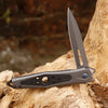 Stainless Steel Folding Survival Knife with G10 Grip