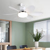 E27 Screw-In LED Ceiling Fan Light illuminating a modern kitchen with a stylish design and bright airflow.