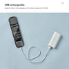 High-precision Alcohol Concentration Detector connected to a USB charger for quick charging.