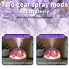 Mini Ultrasonic Cool Mist Humidifier with two spray modes: continuous and intermittent for versatile humidity control.
