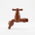 Heavy-Duty PVC Outdoor Garden Tap designed for reliable water flow control in outdoor settings.