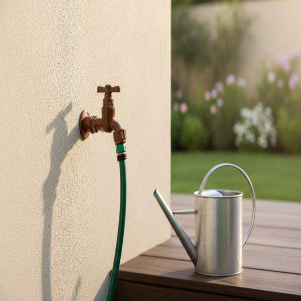 Heavy-Duty PVC Outdoor Garden Tap
