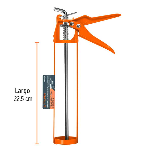 9 Inch Skeleton Type Caulking Gun