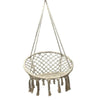 Portable Heavy Duty Outdoor Rope Hammock for relaxing in your backyard, featuring durable and breathable design.
