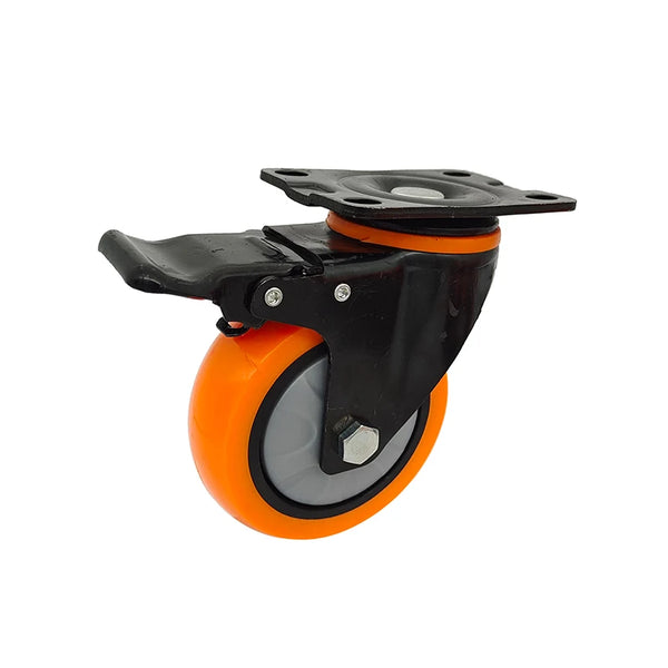 Heavy Duty Swivel Industrial Caster Wheel for heavy machinery and equipment, featuring sturdy construction and smooth mobility.