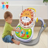 Child playing with Multifunctional Happy 4 in 1 Baby Roller, engaging in developmental learning and fun activities.