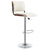 Adjustable Swivel Bar Stool with PU Leather Seat featuring a sleek chrome base and comfortable padded seat.