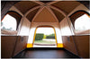 Interior view of a Large 6 Person Family Camping Tent showcasing spaciousness and design.