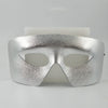 Luxury Venetian Masquerade Party Mask in silver, designed for elegance and mystery at themed events.