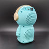 Stereo Woofer Bluetooth Speaker in a playful character design, featuring speakers and ports on the back.
