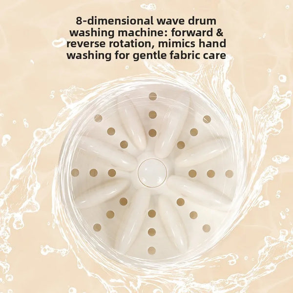 1.5 x L2 Double Cup Automatic Mini Washing Machine