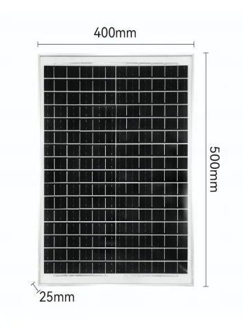 Portable Mini Solar Panel Kit dimensions 400mm x 500mm x 25mm for outdoor power solutions