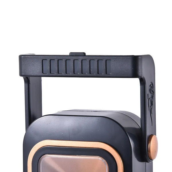 Solar ABS Outdoor Emergency Flood Light with durable handle and sleek design for optimal outdoor illumination.