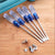 Crystal Magnetic Cross Word Screwdriver set shown with small screws on a wooden surface, ideal for South African homeowners.