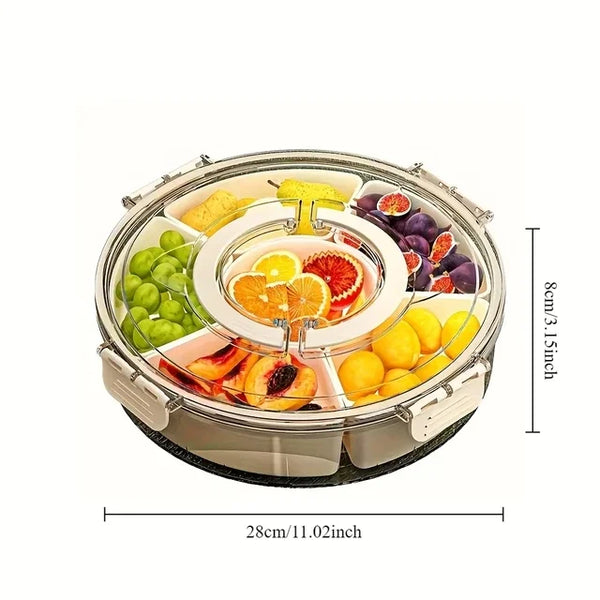 360 Degree Rotating 6-Compartment Spice 