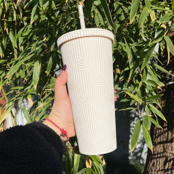 24oz Mermaid Scale Durian Tumbler