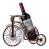 Retro Bicycle Wine Glass Holder and Fruit Basket Display Rack