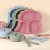 Anti-Fall Dinosaur Baby Bowl Set