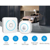 Infrared Motion Sensor with Alarm, wireless motion alert system for property security with visual notifications.