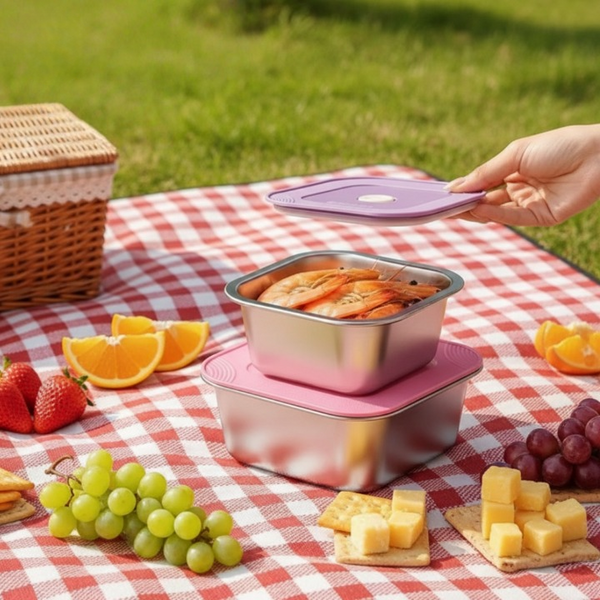 Perfect Dealz Insulated Stainless Steel Lunch Box