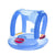 Kids Baby Boat with Sun Shade for toddlers featuring a protective sun shade and stable floating seat.