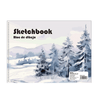 Perfect Dealz Large Double-Coil Sketchbook – 20 Sheets, Pack of 10