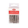 Perfect Dealz Large Silver Paper Clips - 50mm Strong Metal Fasteners