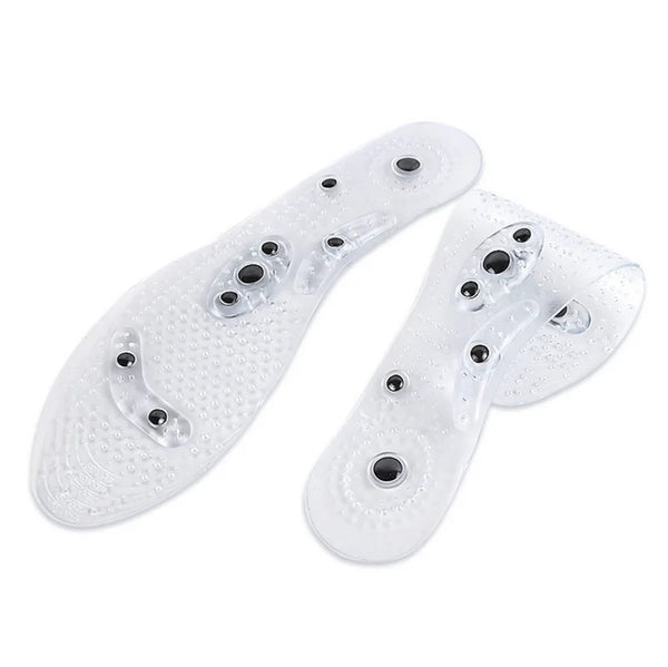 Magnetic Therapy Breathable Massage Insoles designed for comfort and support, featuring cushioning and breathable materials.
