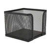 Metal Mesh Desk Organiser with Memo Holder for keeping office supplies neatly stored.