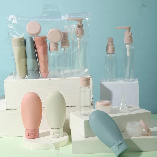 Mini Travel Bottle Set – 10 Piece